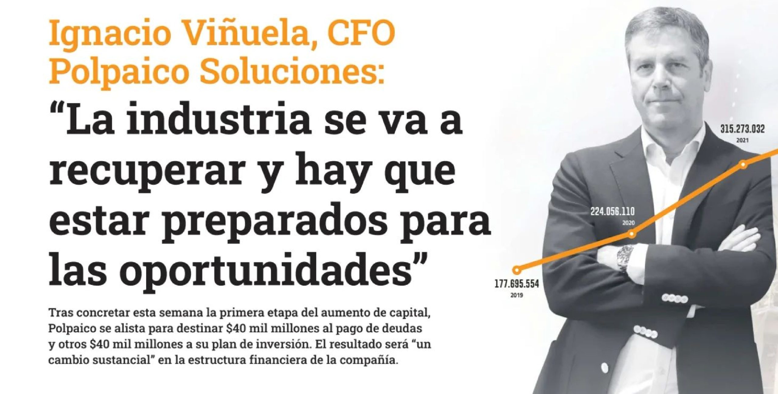 Entrevista de nuestro Gerente de Administración y Finanzas, Ignacio Viñuela